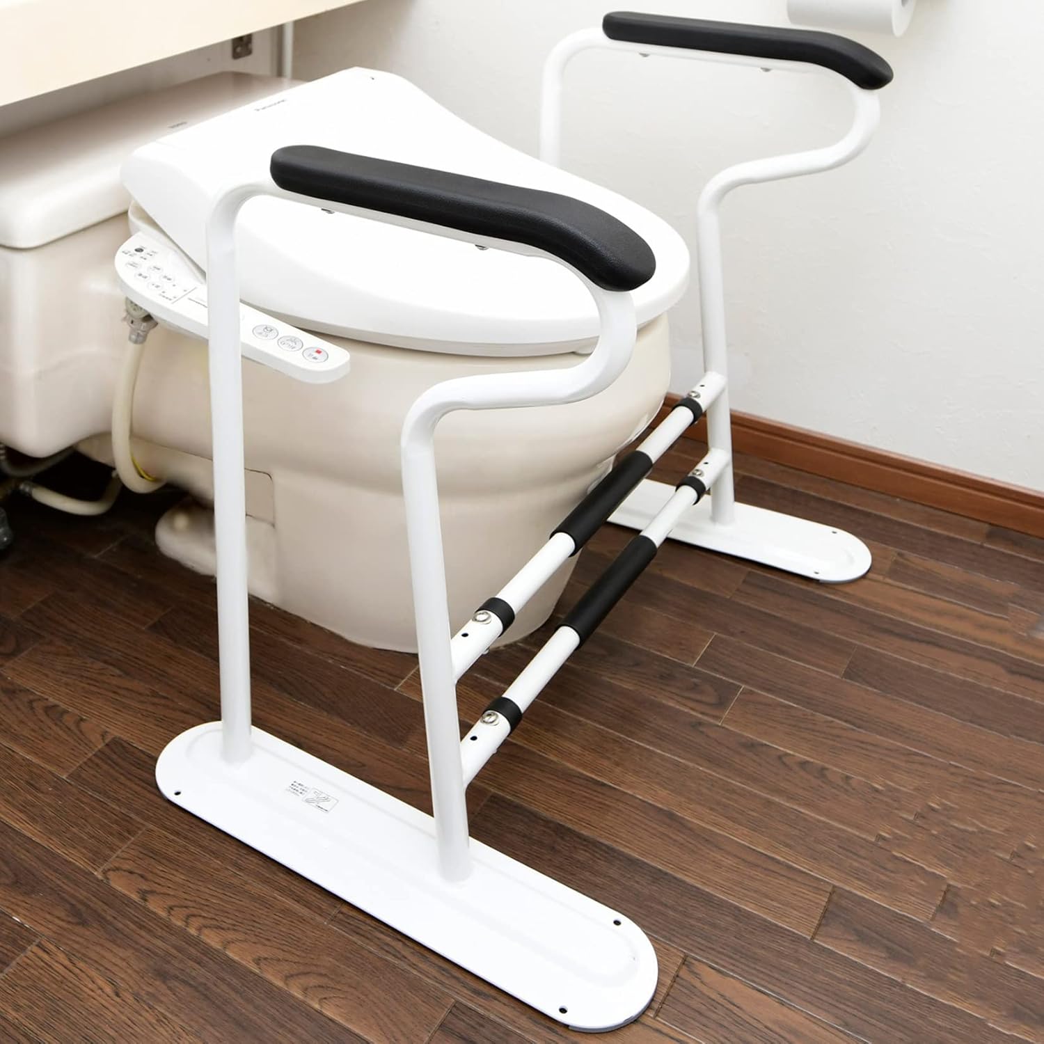 ビーワーススタイル トイレ用アーム6段階高さ調節可能　SY-21BR ブラウン 楽天市場】トイレ用アーム (6段階高さ調節可能) SY-21 ホワイト